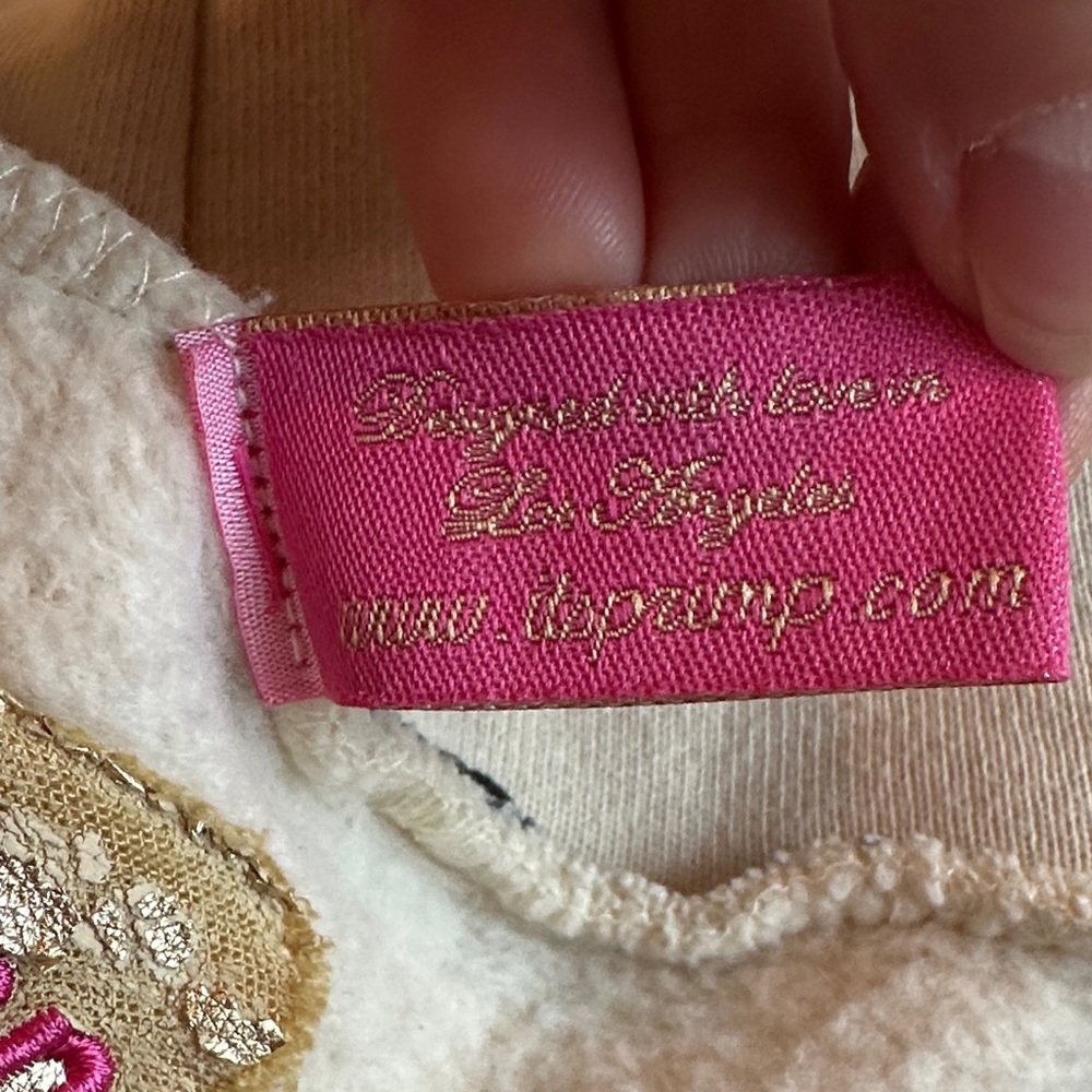 Primp Cream Lamb Pattern Hoodie - Picture 6 of 8